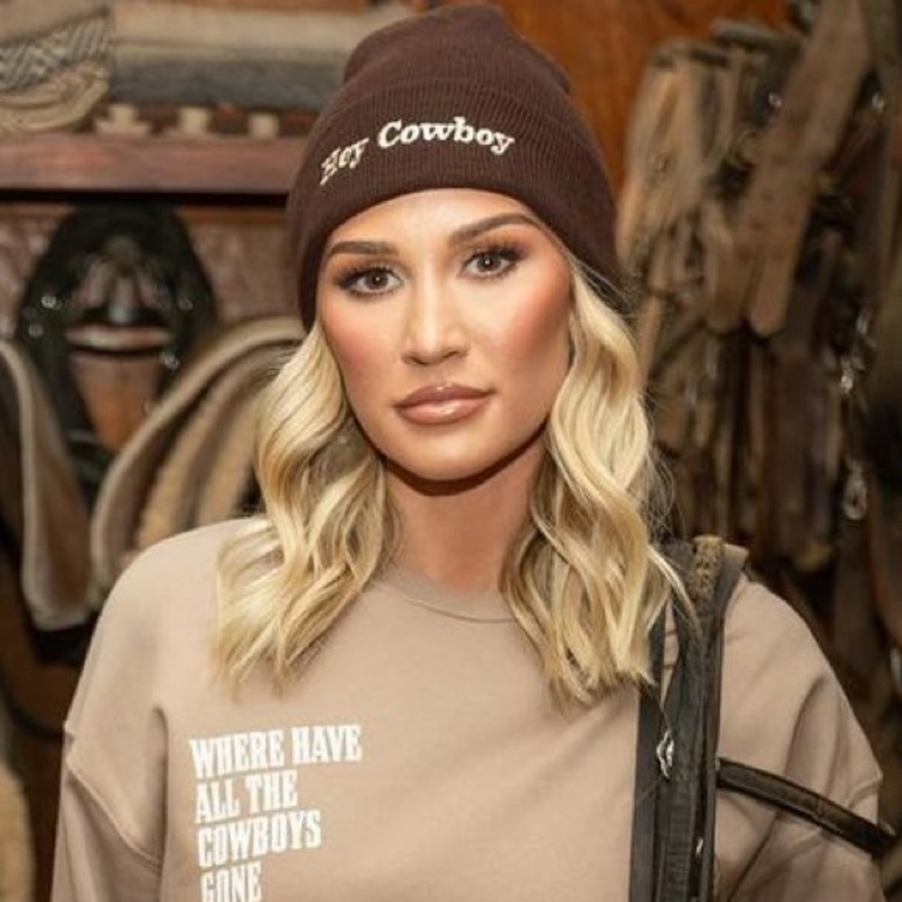 Brittany Aldean Brand 'Hey Cowboy' Beanie